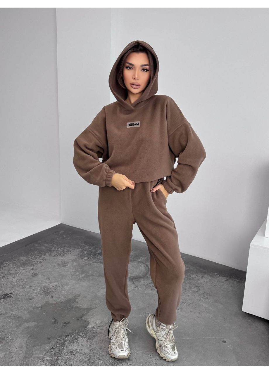 Жіночий флісовий спортивний костюм FINO Mode (370897447)