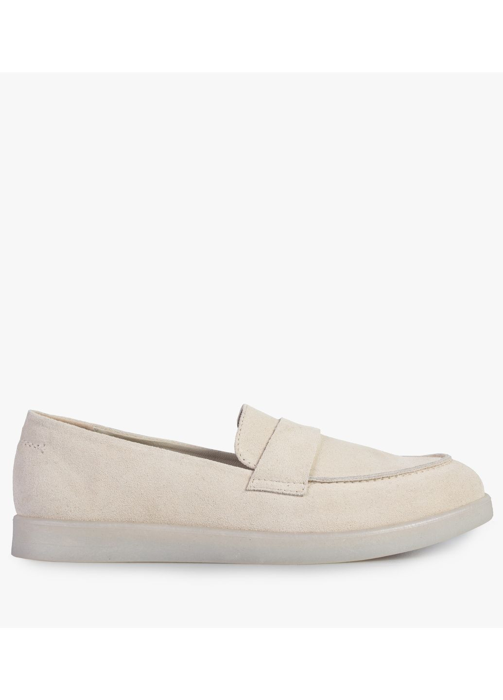 ModaMilano Туфлі лофери жіночі бренду 8200699_(2) бежевий з натуральний нубук, україна — демісезон (331601079)