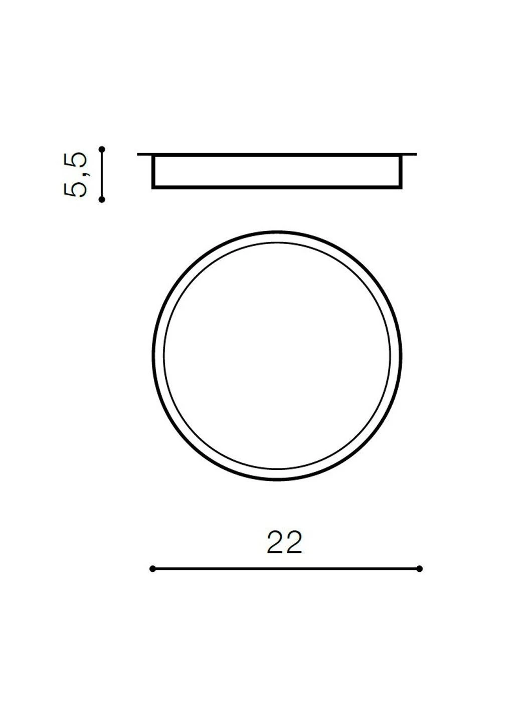 Стельовий світильник MONZA R 22 AZ2262 (SHR654000-20-BK) Azzardo (402479964)