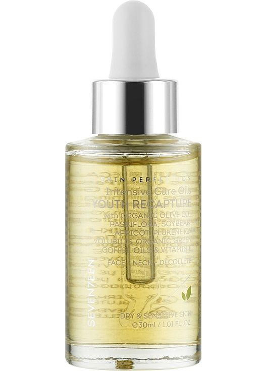 Олія для сухої та чутливої шкіри обличчя Intensive Care Oils Youth Recapture 30ml (1065296-62154) Seventeen (368665021)