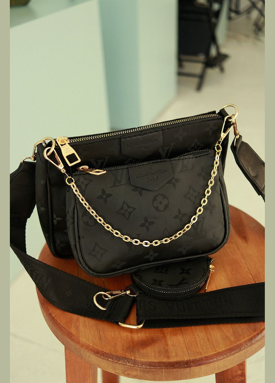 Сумка жіноча клатч- крос-боді потрійна 3 в 1 No Brand (322464655)