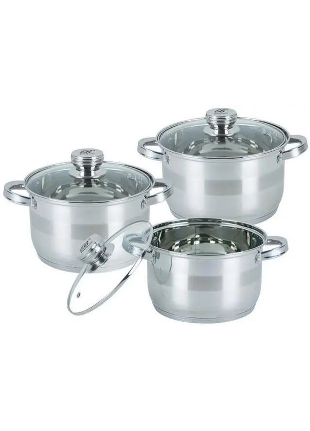 Набір кухонного посуду BH-06-375 з 6 предметів Bohmann (334006835)