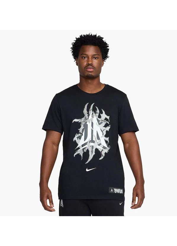 Чорна футболка ja nk tee sp25 black hj3322-010 m Nike