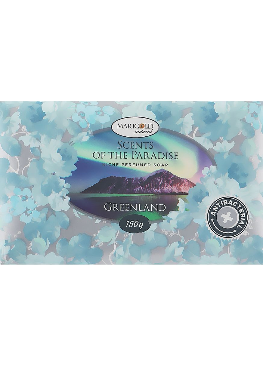 Твердое туалетное мыло "Гренландия" Niche Perfumed Soap 150g (1027991-53641) Marigold natural (368600925)