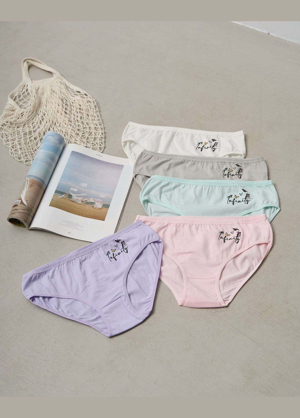 Батальные трусики женские 5 шт. Nicoletta (322126836)