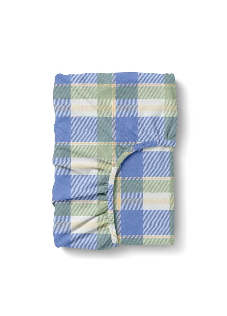 Простыня на резинке фланель 140х200 OCEAN TARTAN (4822052499535) Cosas (391380360)