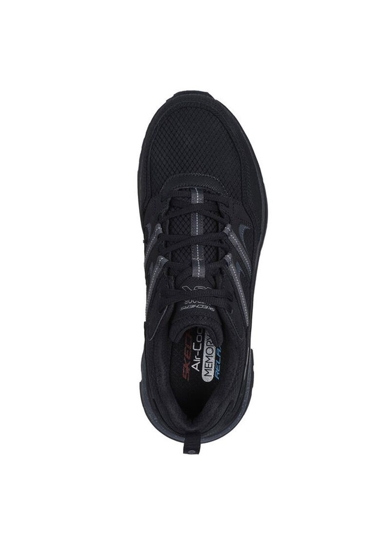 Чорні всесезон чоловічі кросівки 237192-bkcc чорний тканина Skechers