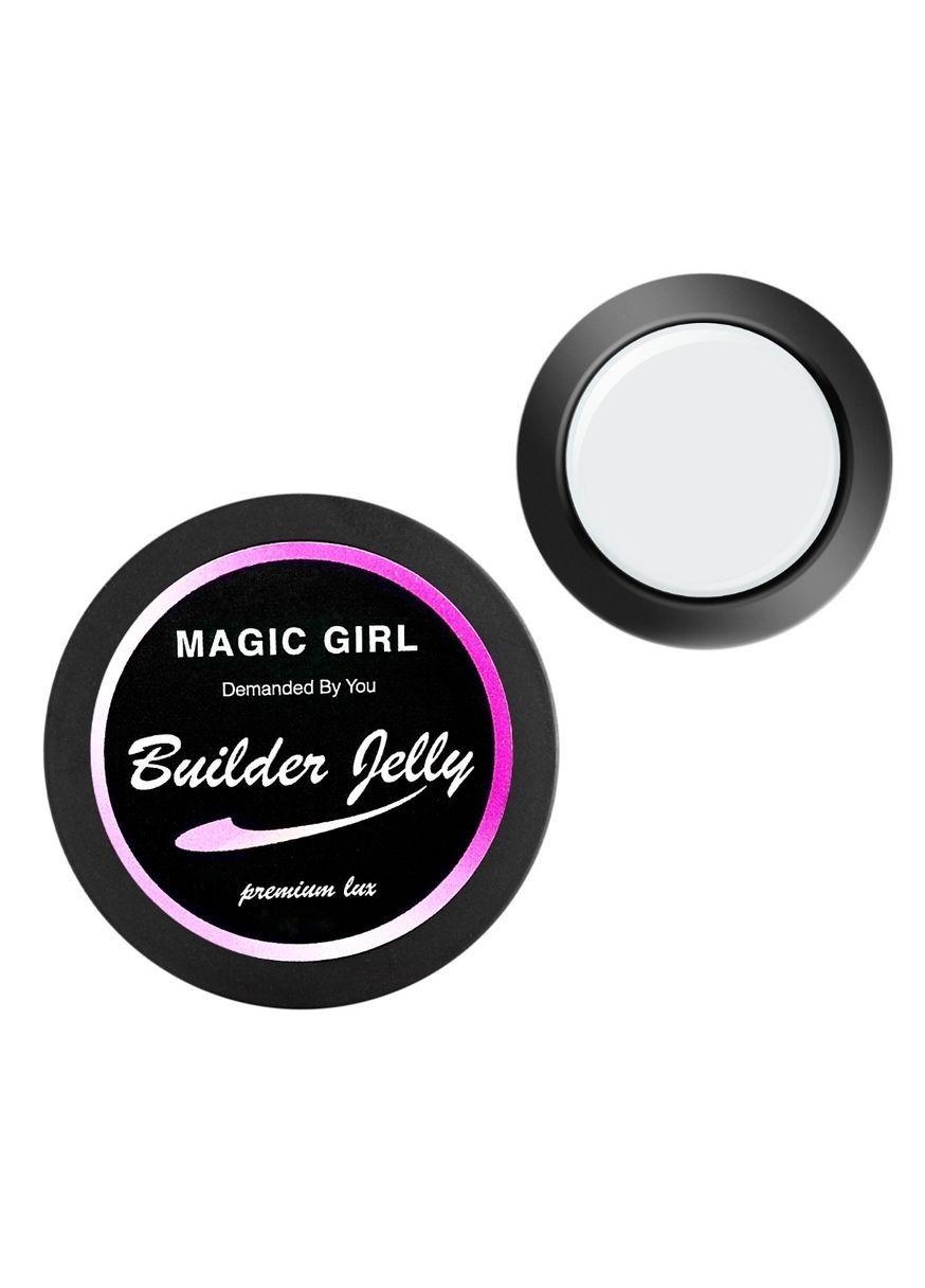 Гель для нарощування Builder Желе білий 15 мл Magic Girl (303635607)