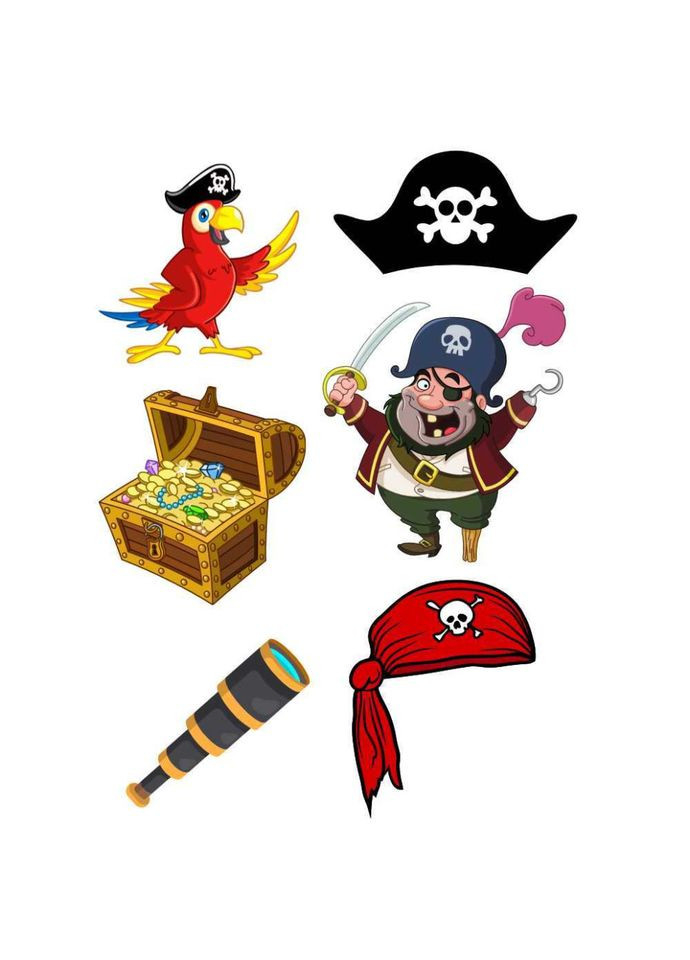 Временная татуировка Пираты 81316783, 6 картинок Ink-Ok (316609609)