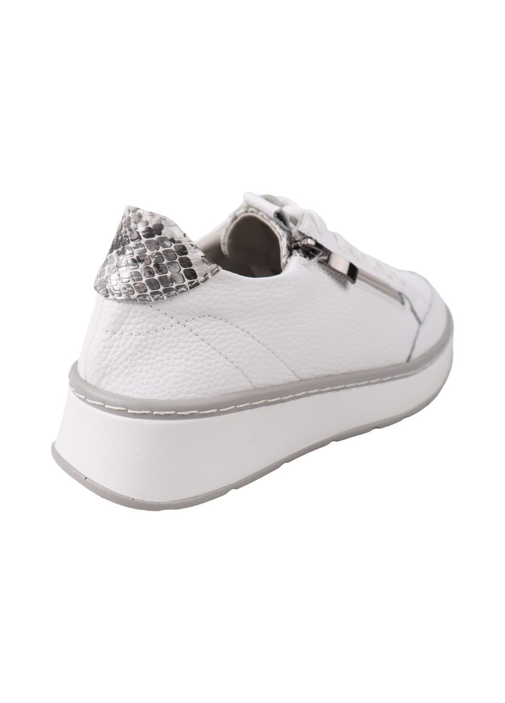 Белые кеды женские белые натуральная кожа Lifexpert 1854-25DTS