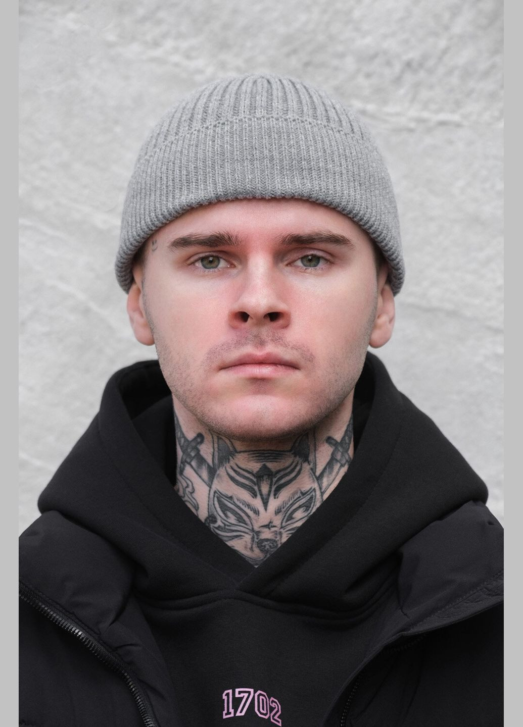 Чоловіча утеплена шапка біні докер Gvido Without (308025189)