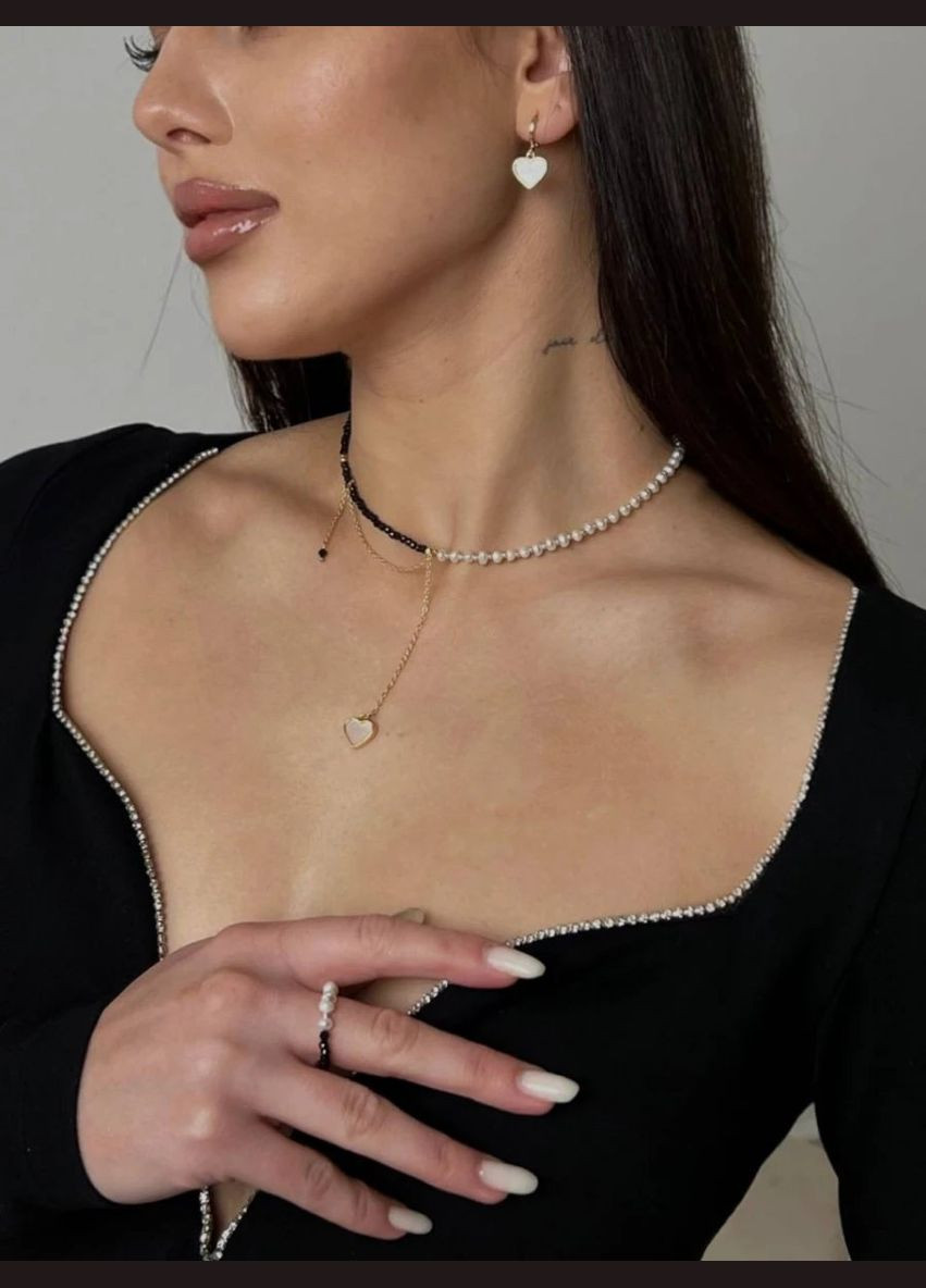 Кольє "Інь Янь" Le'Perle (312519646)