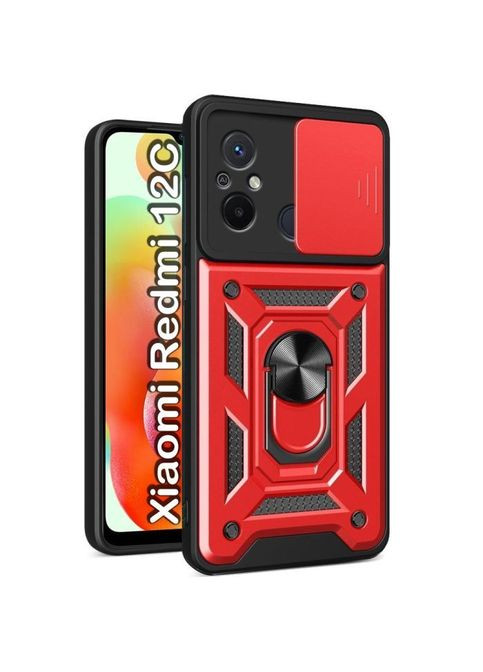 Чохол до мобільного телефона (709168) BeCover Military Xiaomi Redmi 12C Red (326586435)