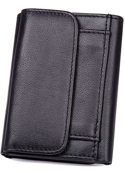Кошелек мужской Кожаный 14467 Черный Vintage (306882231)