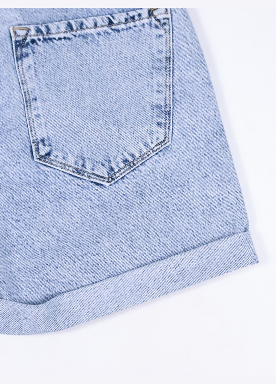 Шорты женские светлые джинсовые слоучие Cracpot Slouchy (299760718)