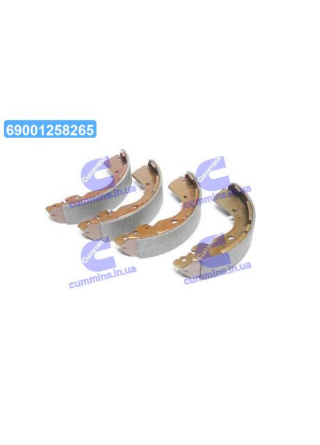 Колодки тормозные барабанные задние NISSAN NAVARA (пр-во ) J3501053 Jakoparts (364969940)