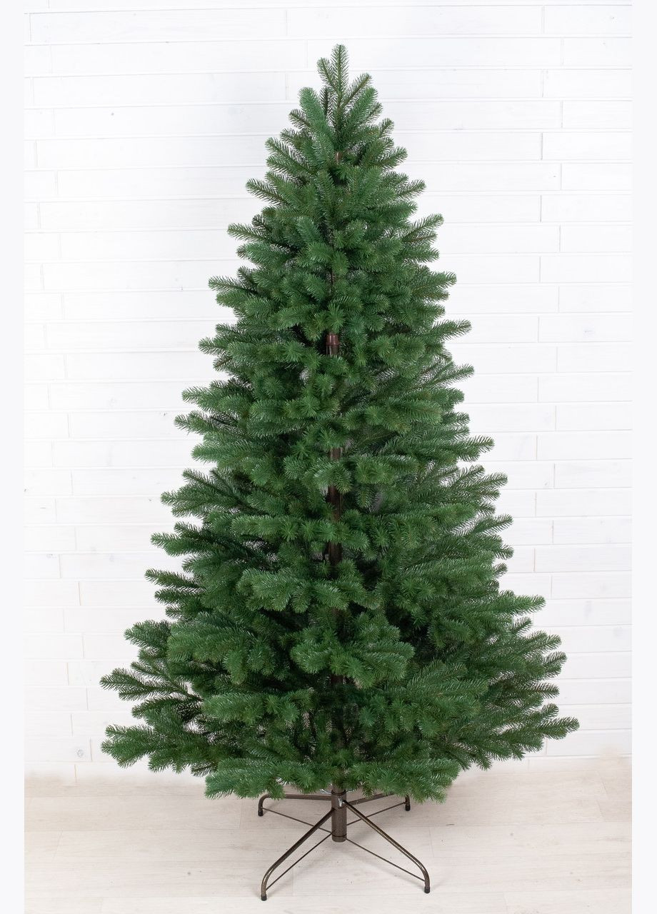 Штучна комбінована ялинка Карла литі голки +Плівка ПВХ 150 см Kvazar (312015707)