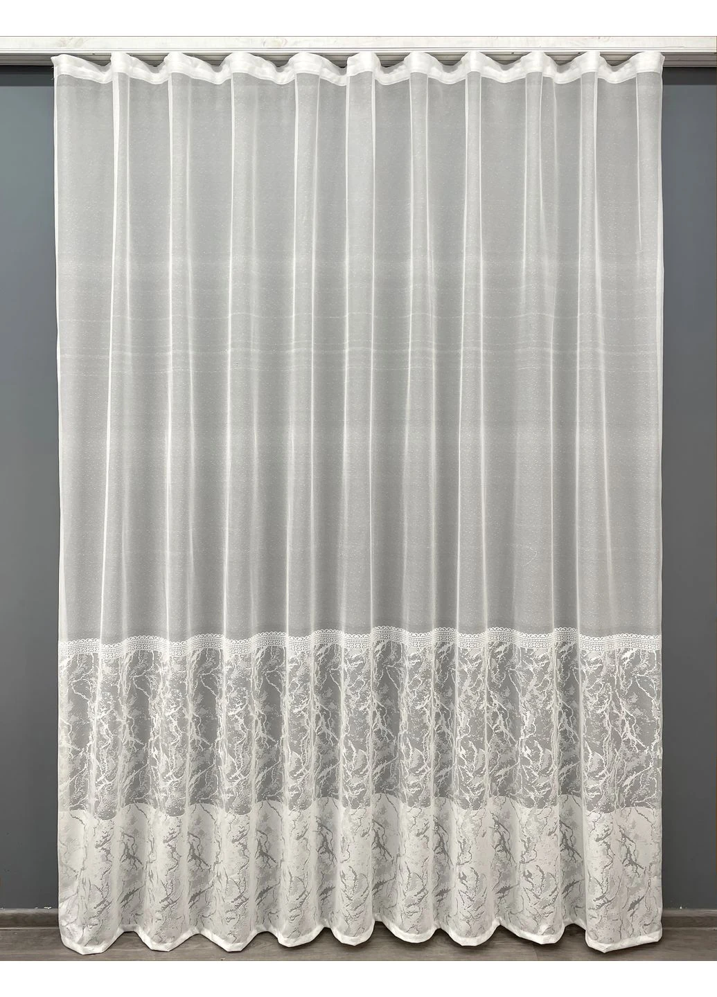 Тюль 1433т Greta Жаккард 250х270 см (42-0873) VR-Textil (369563461)