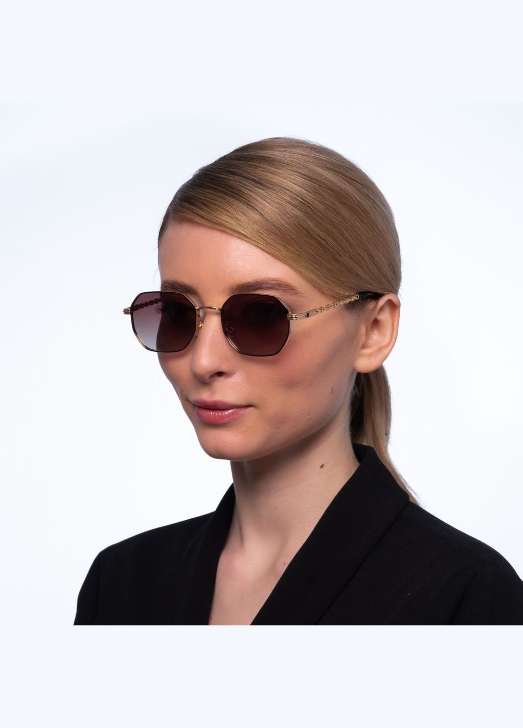 Сонцезахисні окуляри з поляризацією Фешн жіночі LuckyLOOK 859-907 (289360339)