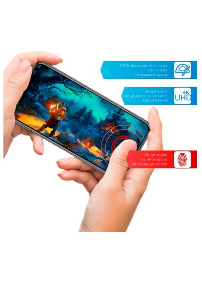 Стекло защитное (1283126559686) ACCLAB Full Glue Samsung S23 Plus (366659297)