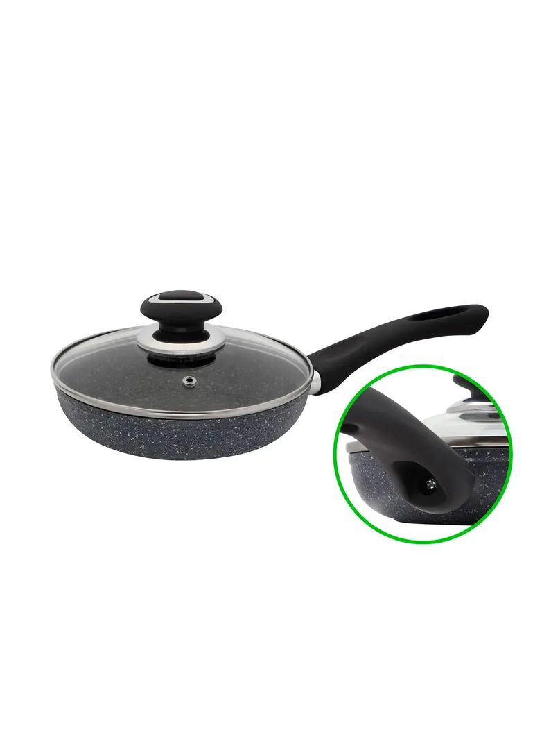 Сковорода с гранитным покрытием 18 см (FPG-185) Zauberg (368970058)