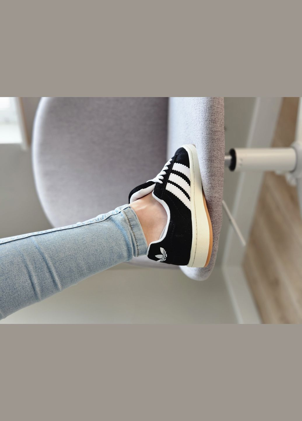 Кросівки жіночі і чоловічі Adidas Campus 00s black | Адідас Кампус чорні No Brand чорні демісезони (307397774)