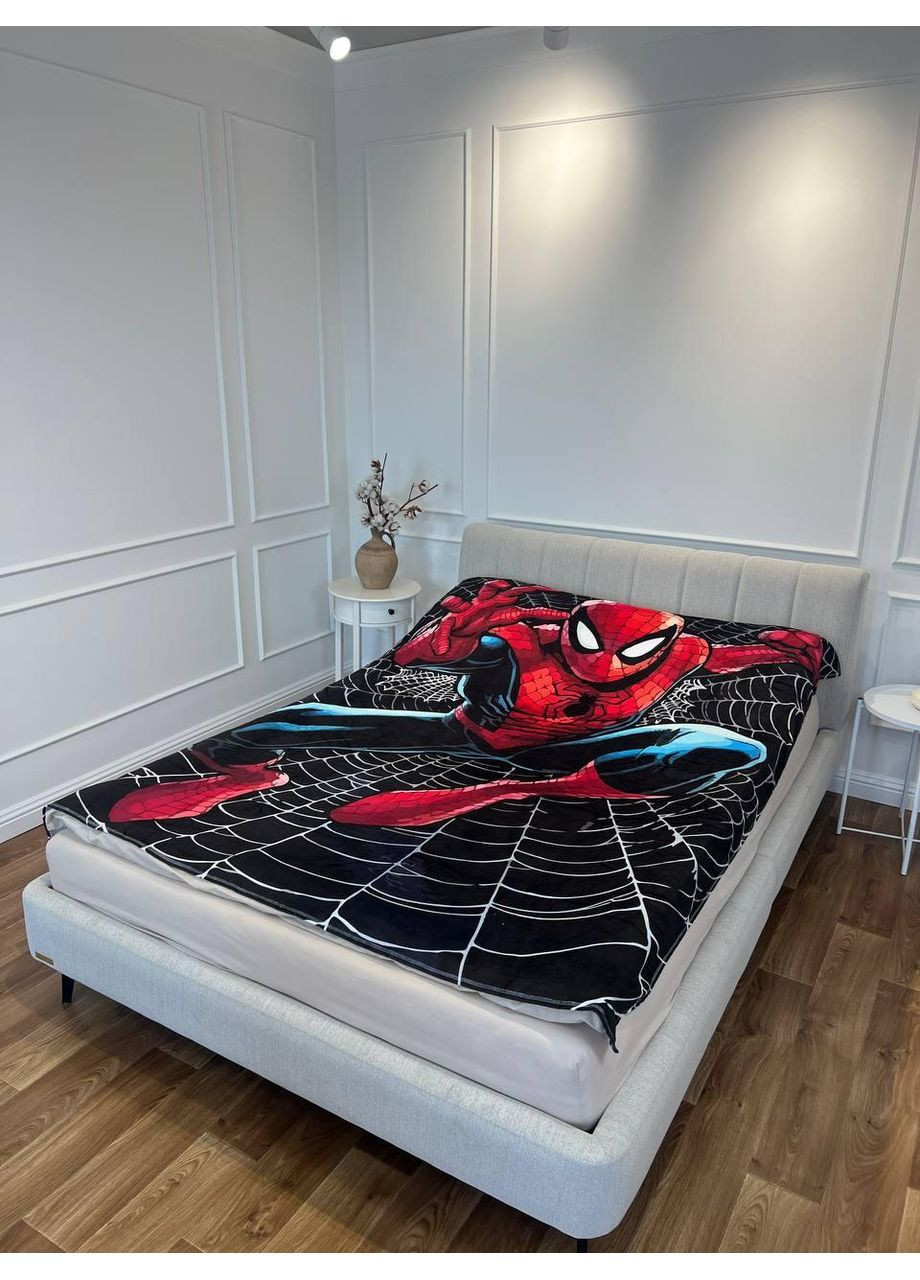 Плед Человек паук 2002 Спайдер мен Spider man качественное покрывало с 3D рисунком размер 160х200 Україна ТД (369658627)