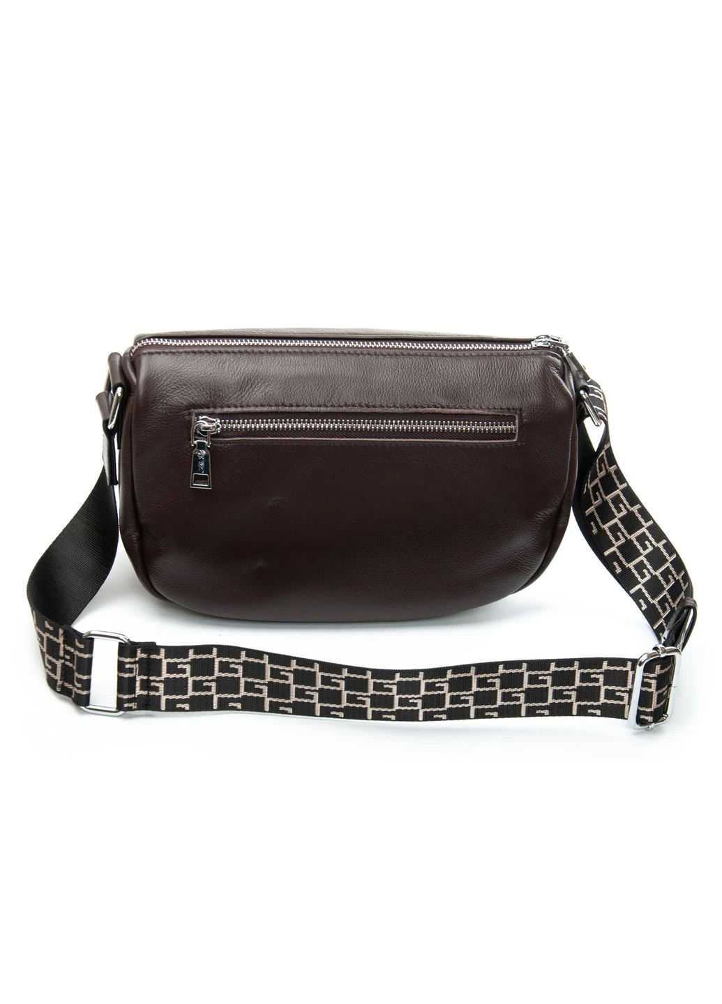 Сумка Жіноча Класична шкіра 93038 brown Fashion (394723520)