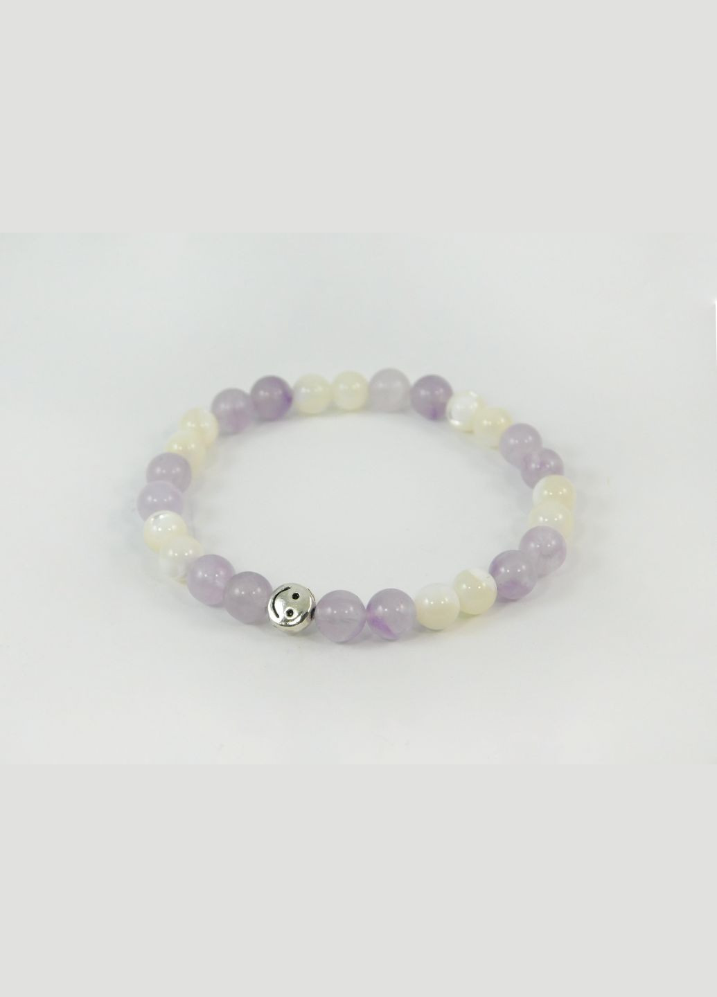 Браслет "Детский" Аметист, Перламутр 15 Fursa fashion (322313995)