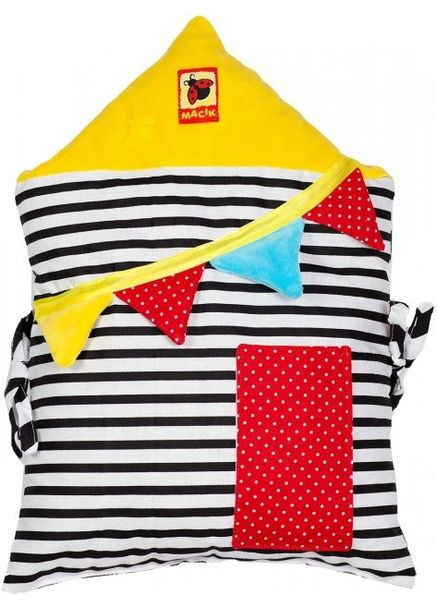 Підвіска-бортик для ліжечка "Будиночок B&W&" МС 110512-09 Macik (343744401)