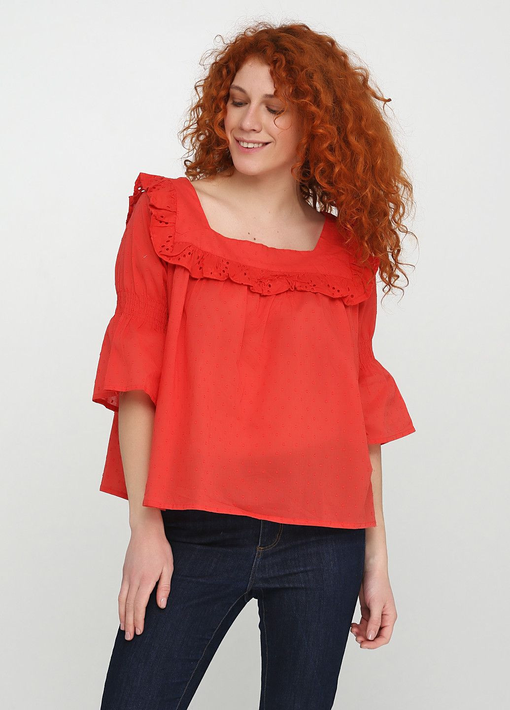Красная летняя летняя блуза Primark