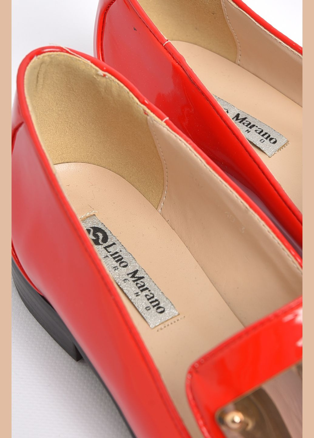 Туфлі жіночі червоного кольору Let's Shop (294050475)