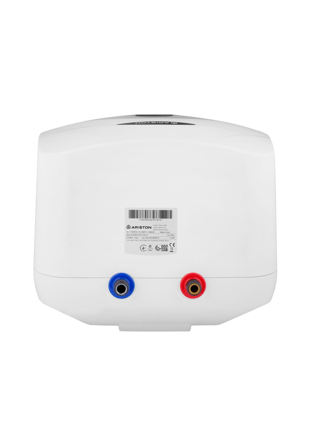 Водонагреватель Andris Rs 15U/3 с мокрым ТЭНом 3100634 ARISTON (340276372)