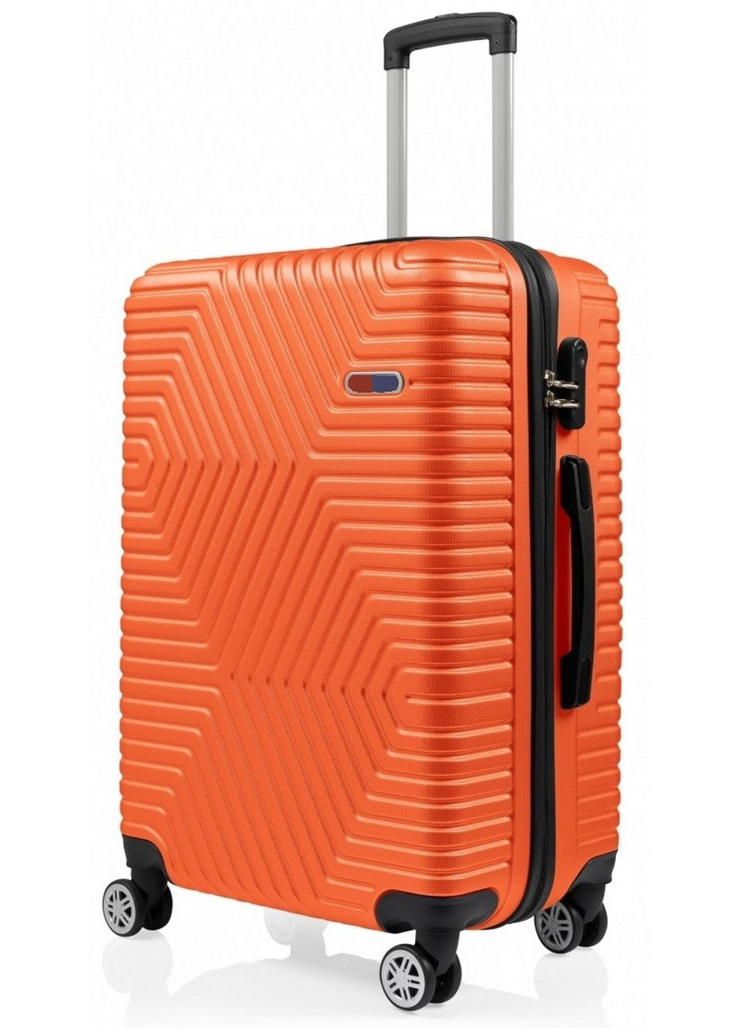 Пластиковый чемодан на колесах средний размер 70L 66х42х28 см GD Polo (289465434)