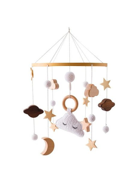 Мобиль на детскую кроватку Cloud White No Brand (365721382)