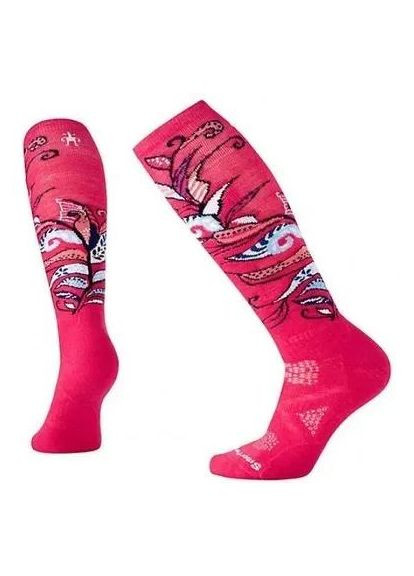 Комбіновані шкарпетки жіночі phd ski medium pattern potion pink, р. s Smartwool (334672332)