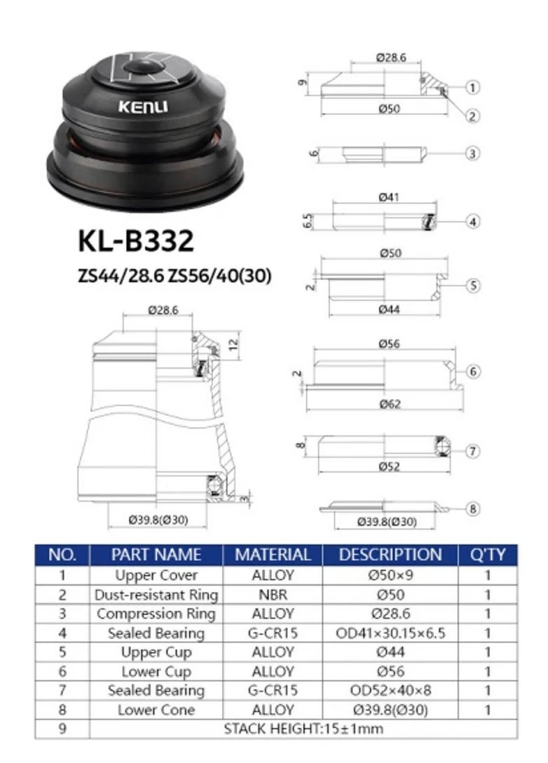 Запчастина Kenli (385522501)