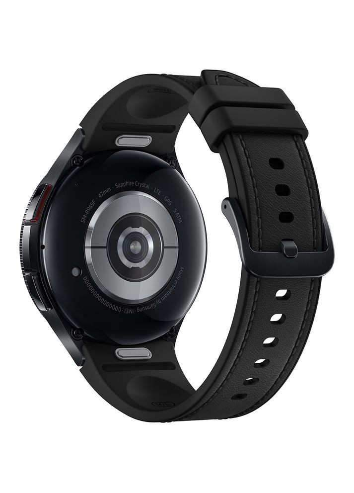 Смарт-годинник Galaxy Watch 6 Classic 47mm eSIM Black (SM-R965FZKASEK) Samsung (317365202)