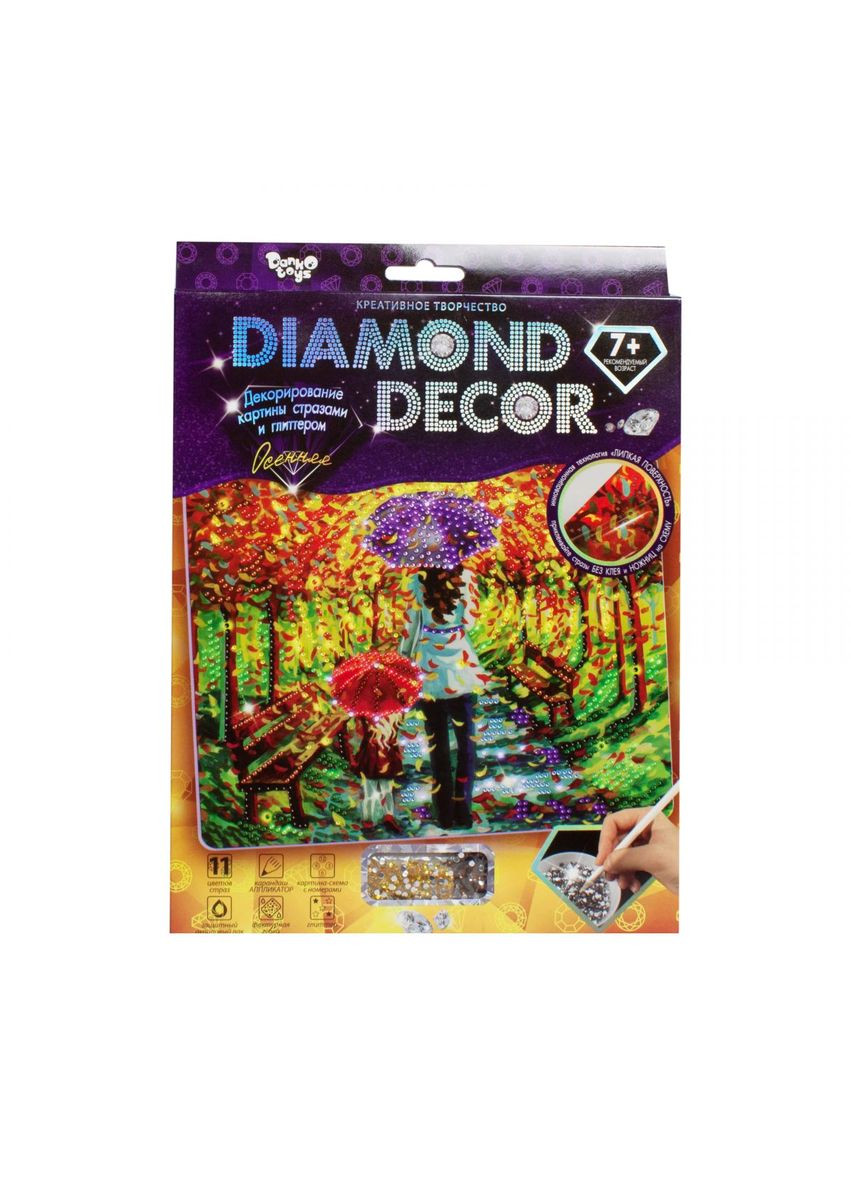Набір для творчості "Diamond Decor: Осінь" Dankotoys (294726852)