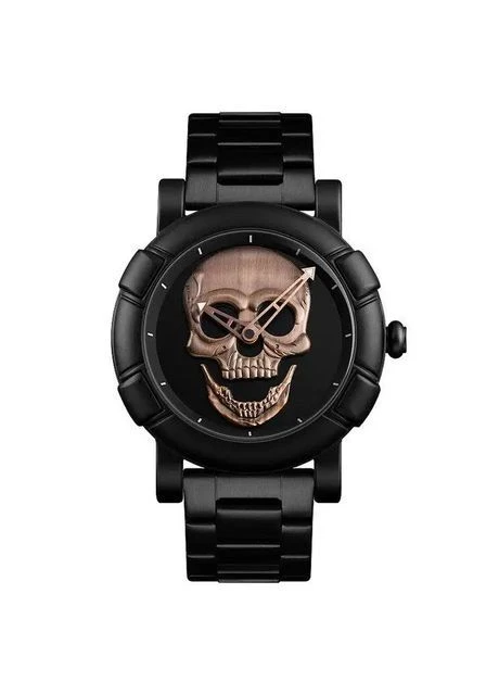 9178 skull черные с красной платиной мужские часы Skmei 9178 red platina (389099655)