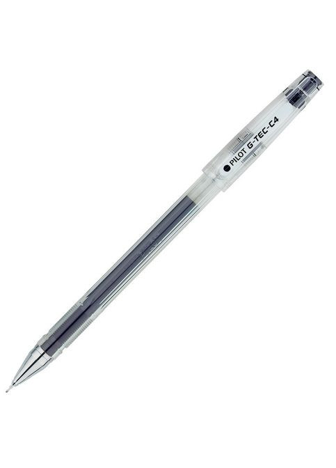 Ручка гелева GTec-C4 чорна 0,4 мм Pilot (280927937)