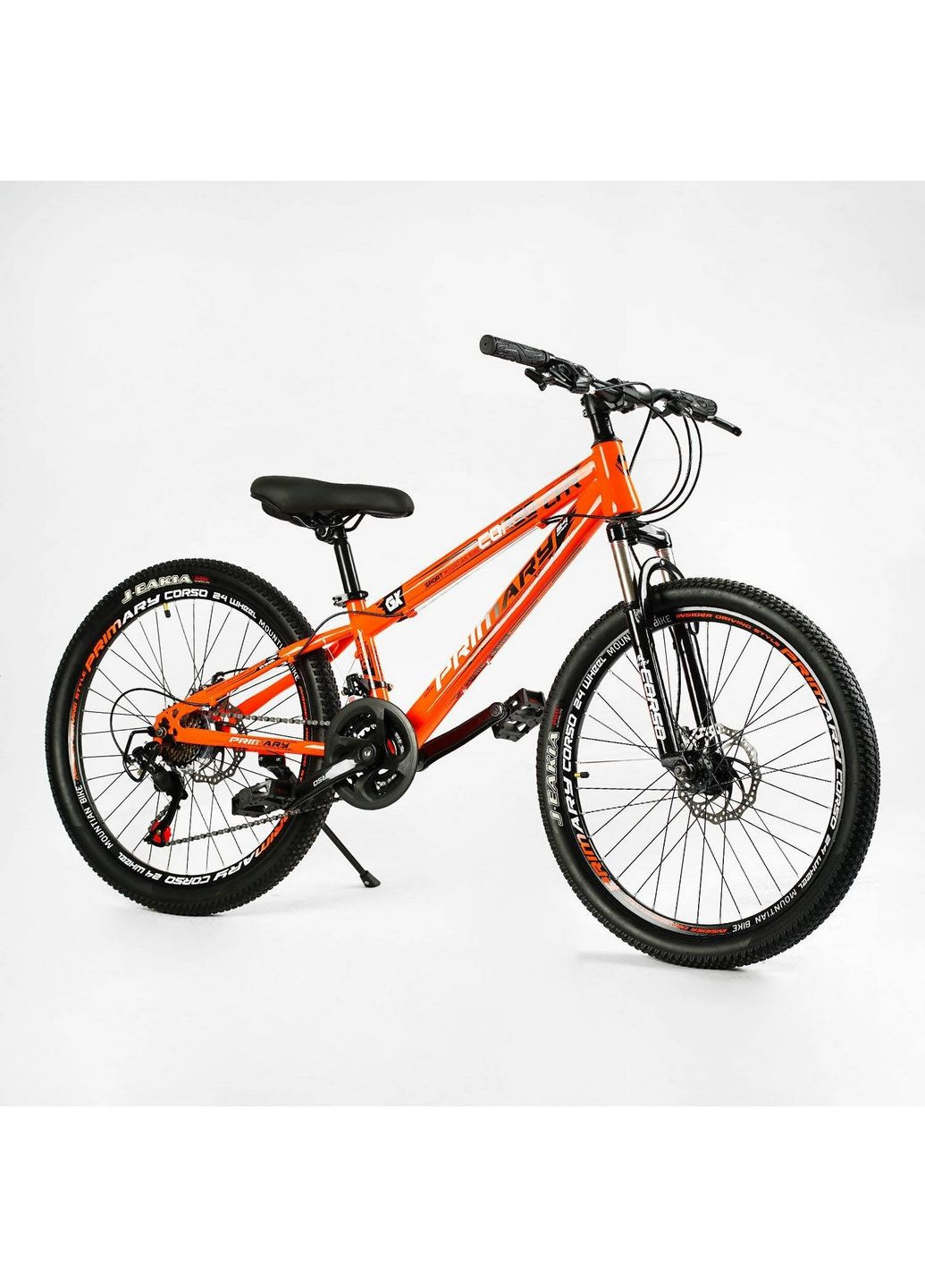 Велосипед спортивний "PRIMARY", 21 швидкість, сталева рама, перемикачі Saiguan Corso (288185603)