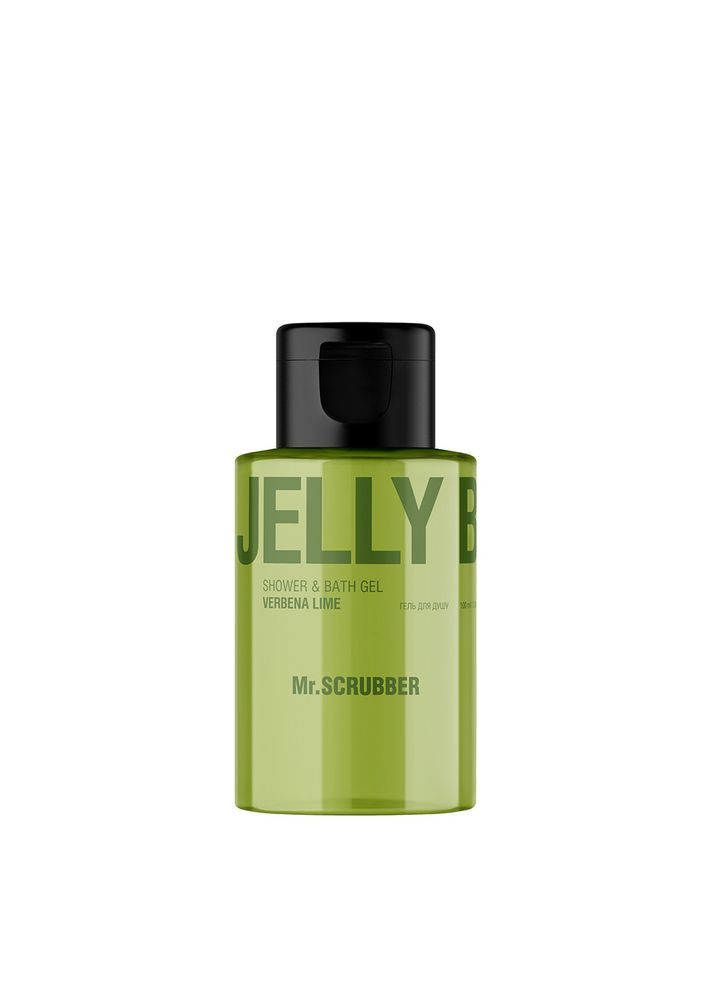 Гель для душа Mr.Scrubber Jelly Bubbles Verbena Lime 100 мл Mr. Scrubber (347193608)