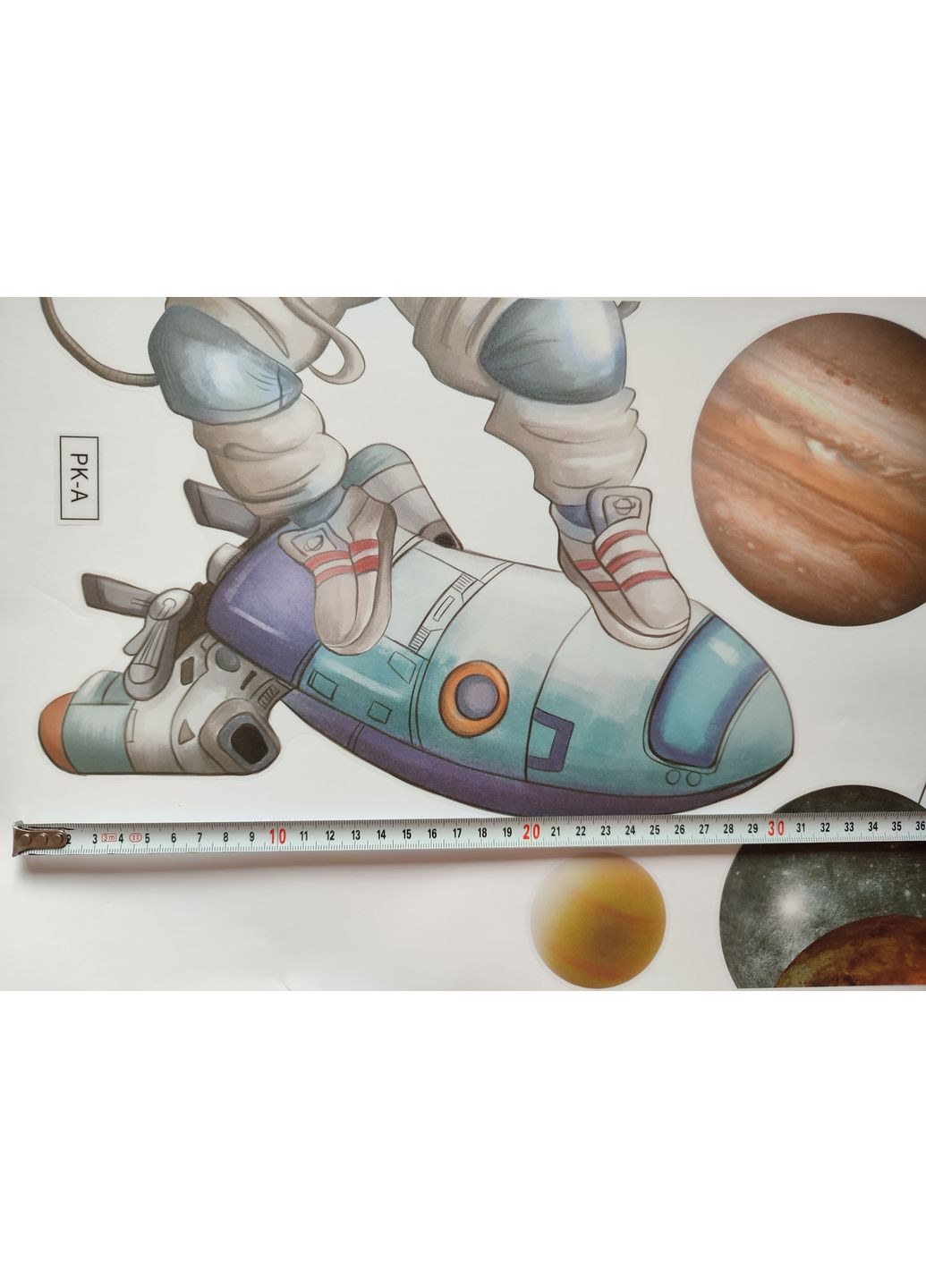 Наклейки в дитячу на стіну Космос для дітей (лист 60 х 90 см) Б365-4 PK-AB No Brand (355947894)