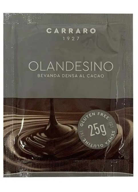 Гарячий шоколад Olandesino, 1 пак. / 25 гр. Carraro (322416893)