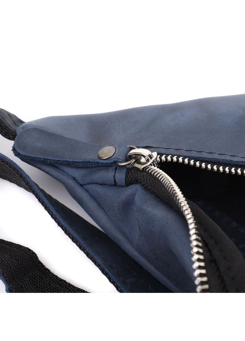 Чоловіча бананка відмінної якості з натуральної шкіри вінтажної 23141 Shvigel (366880603)