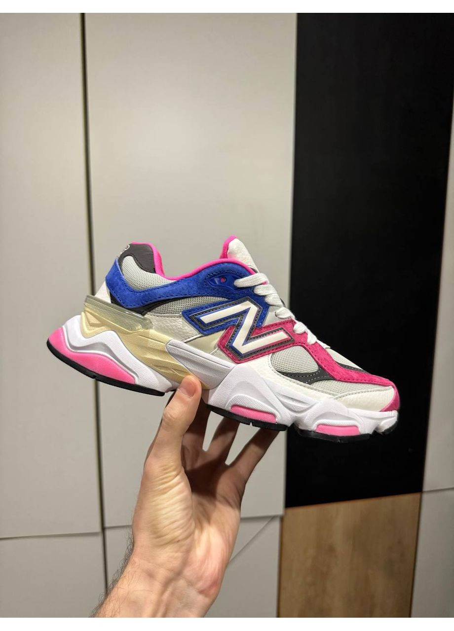Розовые демисезонные кроссовки мужские new balance 9060 purple / pink нью беланс 9060 No Brand