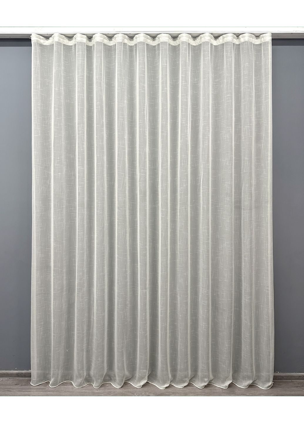 Тюль 876т Лен 400х270 см (43-079) VR-Textil (330574234)