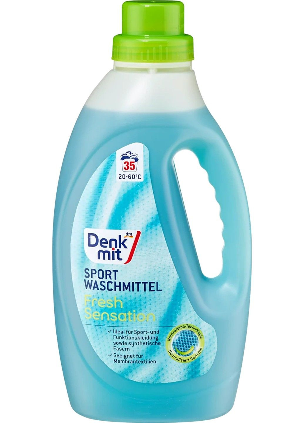 Гель для стирки Fresh Sensation для мембранной ткани 1.5л 35 стирок Denkmit (360801920)