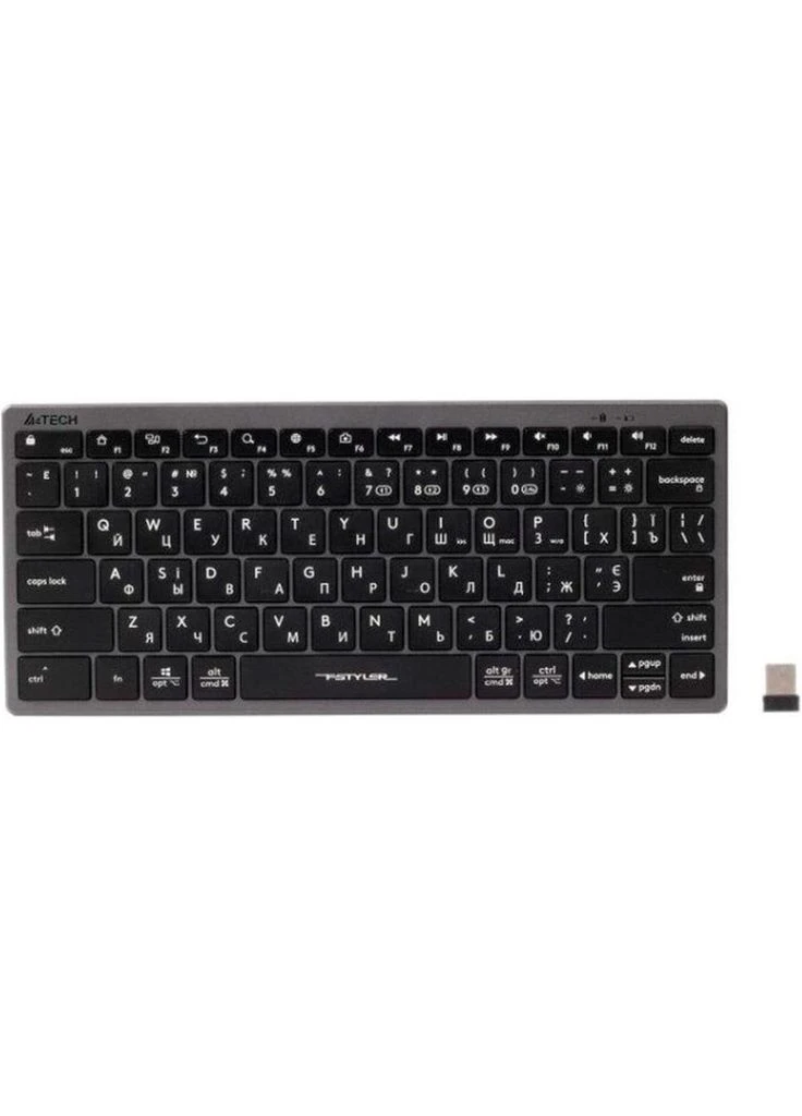 Клавіатура Fstyler FBX51C Grey [94458] A4Tech (400987346)